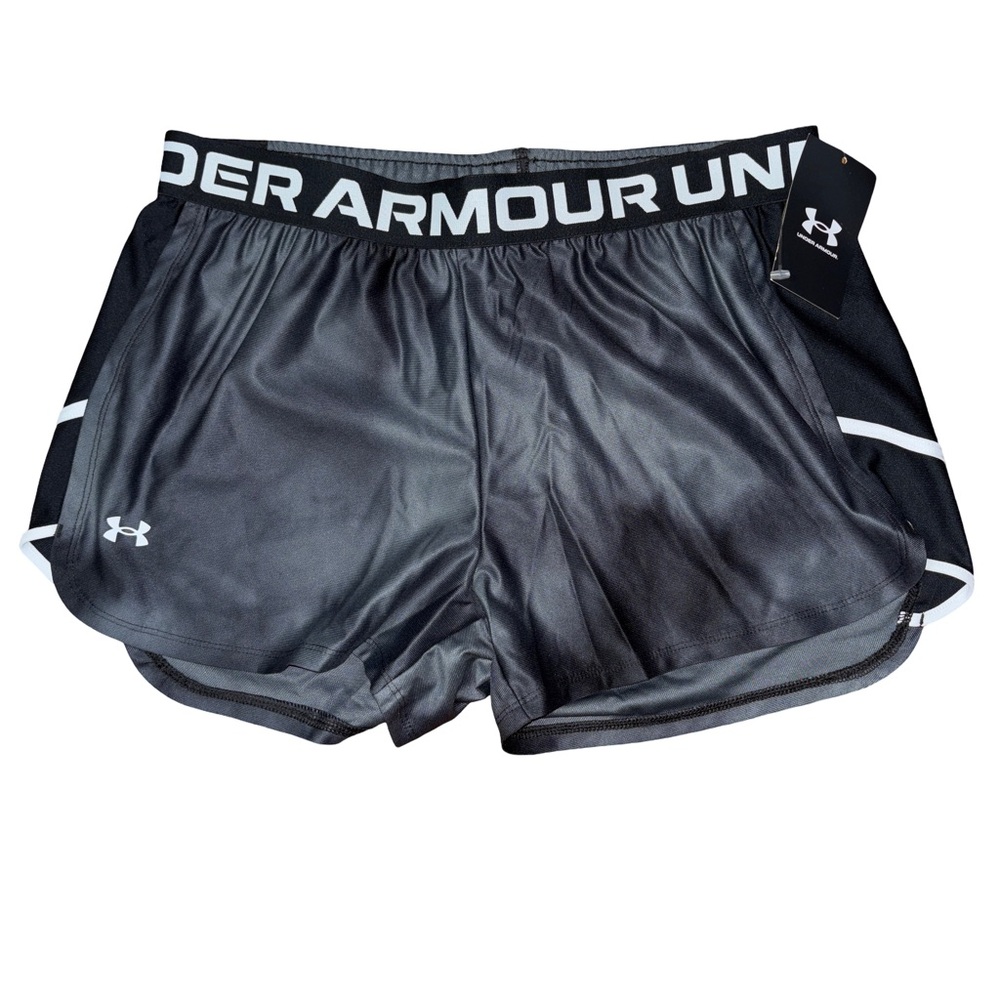 Under Armour Women's Charcoal Athletic Shorts